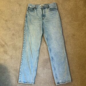 Abercrombie 90s Straight Ultra High Rise Jeans